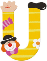 Sevi lettre clown u: 10 cm (81757)
