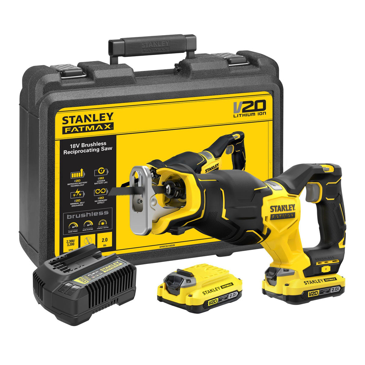 Stanley Stanley Fatmax V20 18V Véritable sans balais