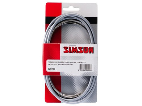 Ensemble de câbles de frein à tambour Simson pour l'arrière