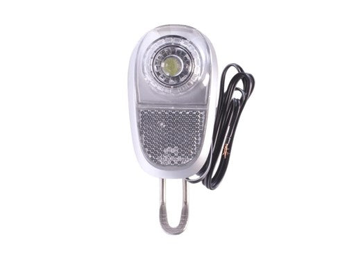 Simson Front Fork Headlight LED Black Hub Dynamo on Map
