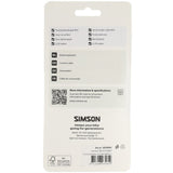 Simson câble intérieur de frein à tambour universel inox - argent