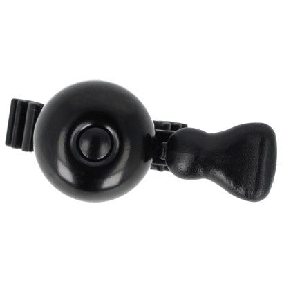 Simson sonnette de vélo micro 23mm fixation élastique en caoutchouc noir