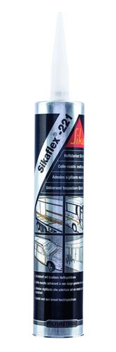Sika flex 221 adhésif et mastic blanc 300ml (cartouche)