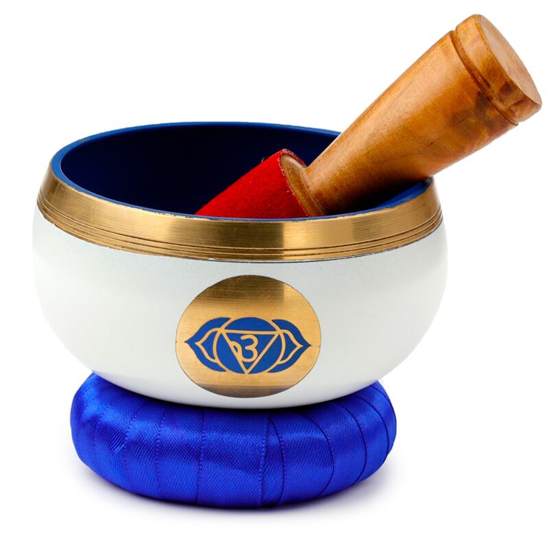 Bol chantant chakra bleu