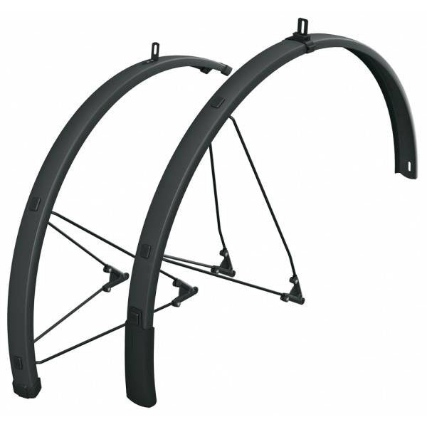 SKS Fender Set Bluemels Style 28 75mm sort