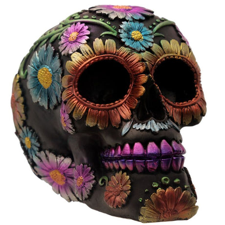 Dia de los muertos accessoire de maison de marguerite de crâne mexicain