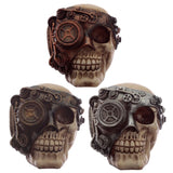 Accessoire de maison tête de mort Steampunk