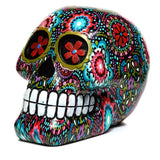 Dia de los muertos Accessoire floral pour la maison avec tête de mort mexicaine