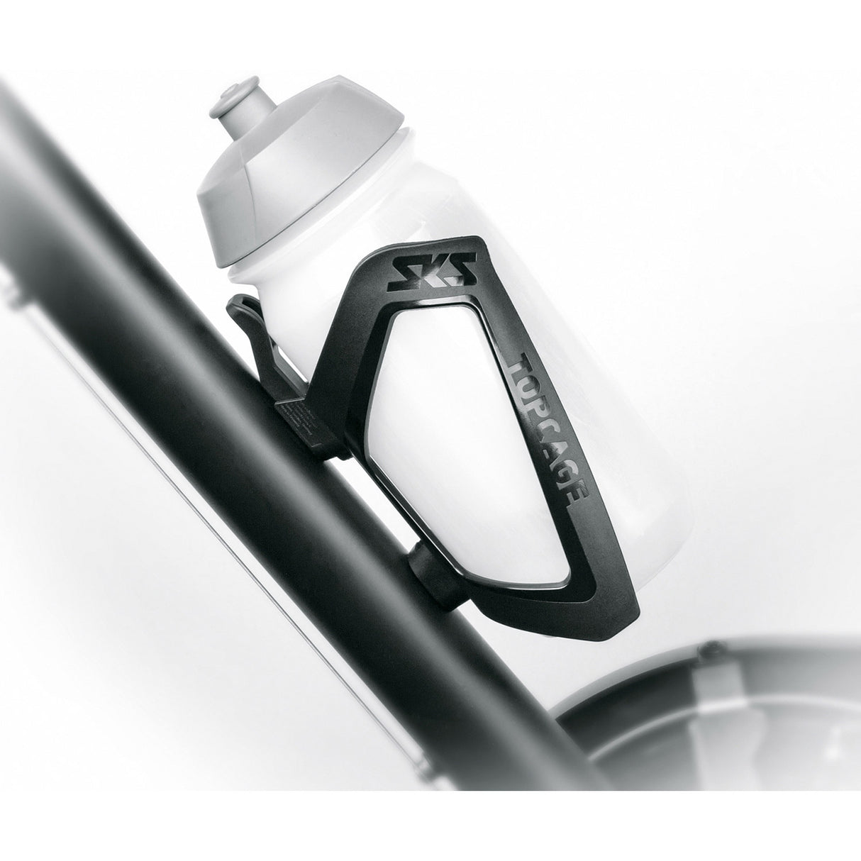 Sks bidone support topcage plastique noir