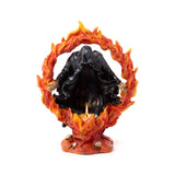 Le faucheur de la mort, anneau de feu, porte-bougie à thé