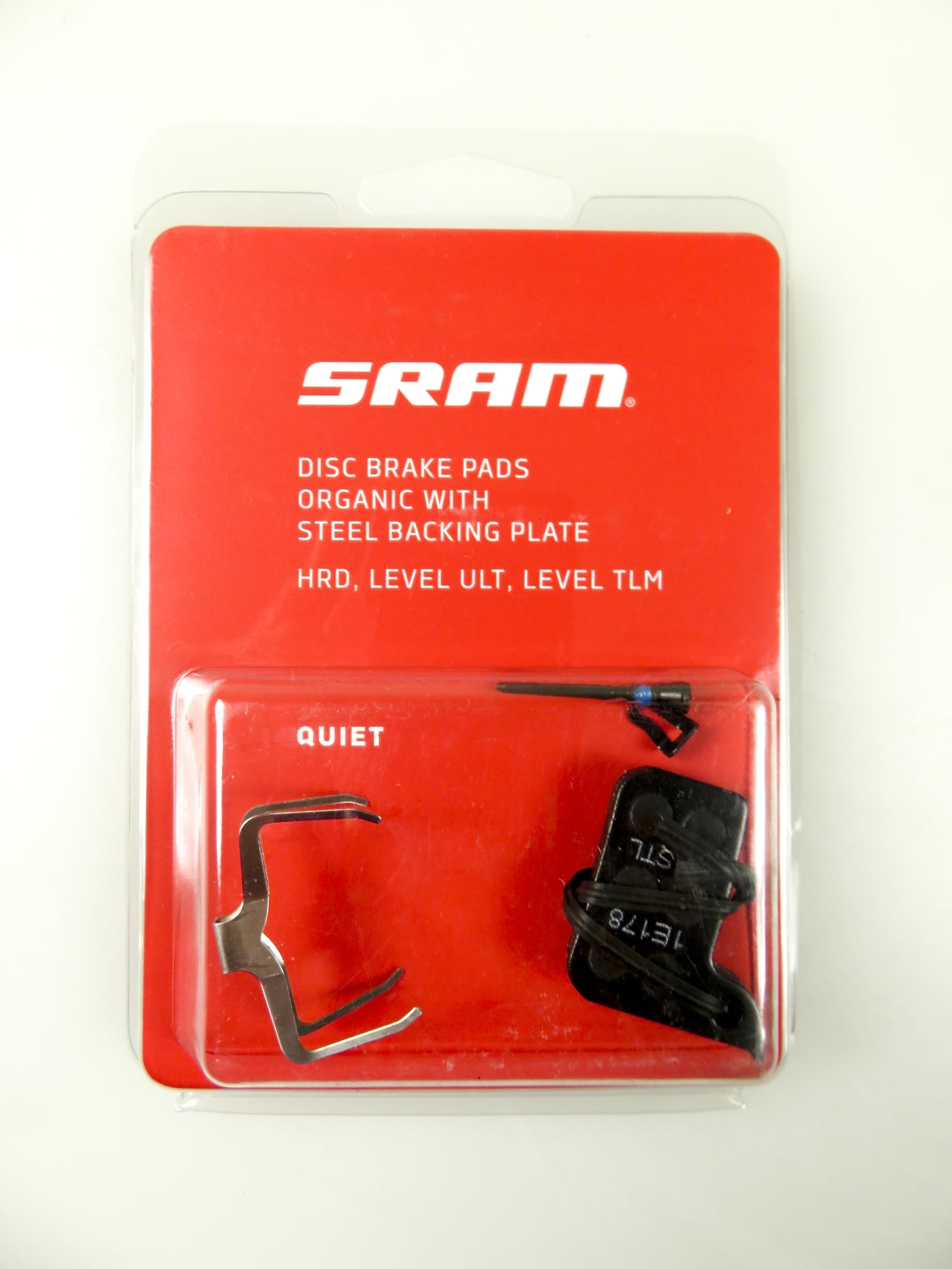 Plaquettes de frein à disque en acier organique Sram Road Disc Level, 1 paire