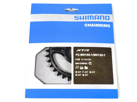 Plateau Shimano xtr sm-crm95 mod. Cale de plateau 19. xtr 32t.4 bras, fc-m9100