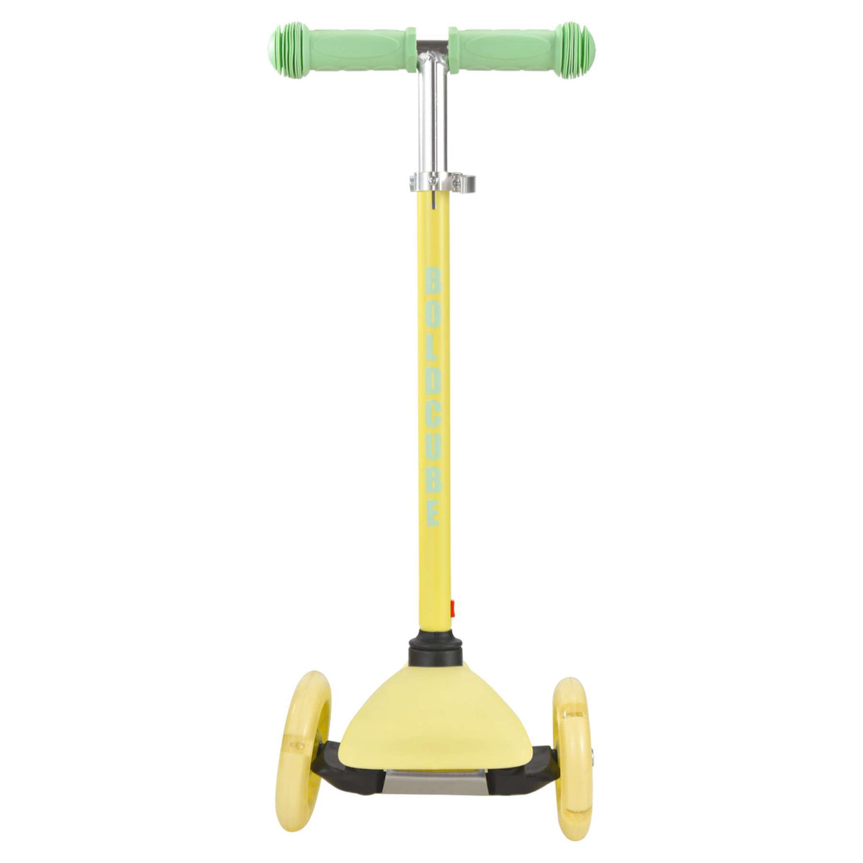 Trottinette à trois roues Boldcube Teeny - jaune