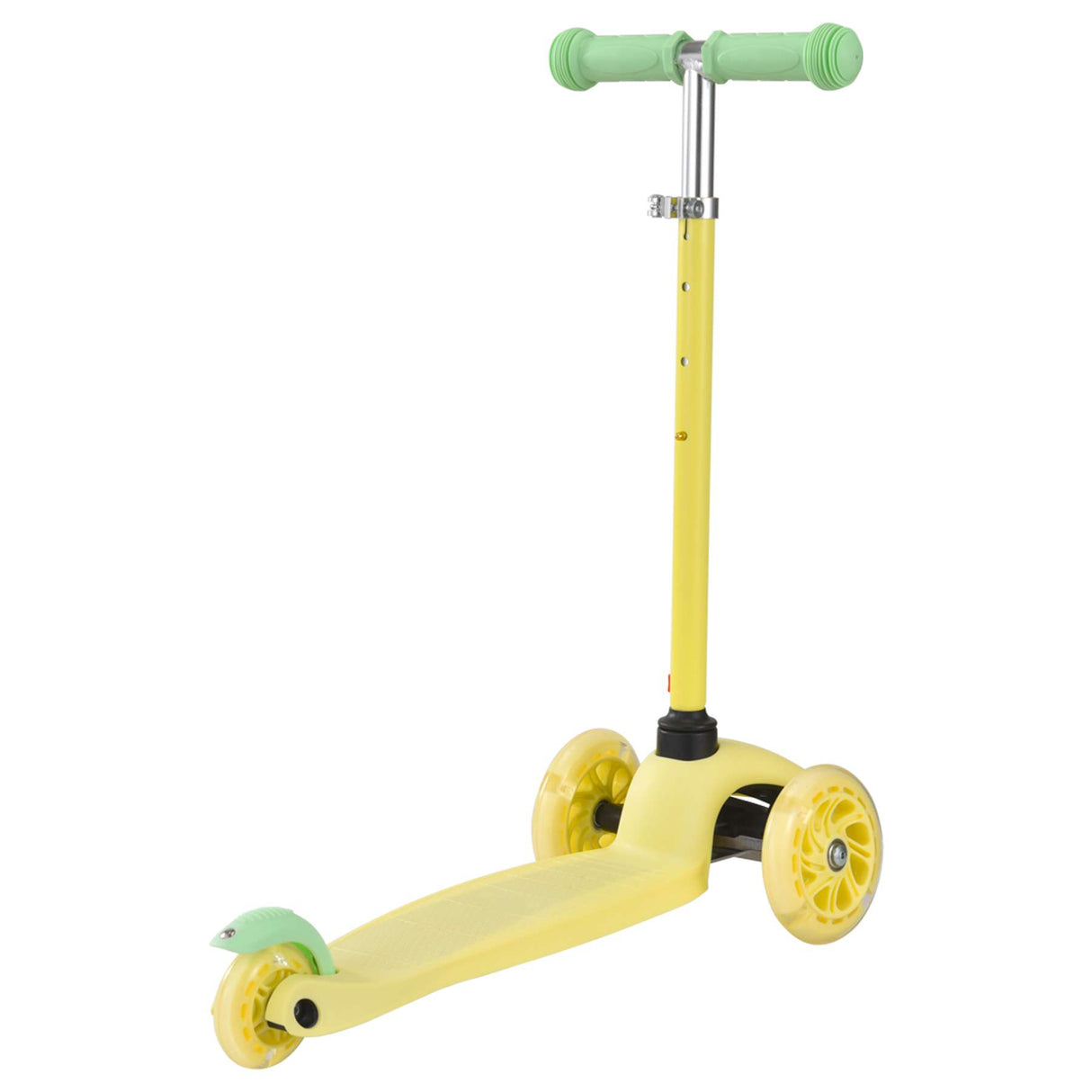 Trottinette à trois roues Boldcube Teeny - jaune