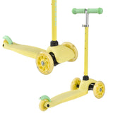 Trottinette à trois roues Boldcube Teeny - jaune