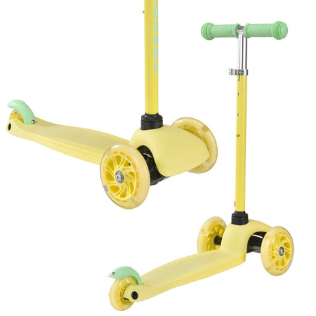 Trottinette à trois roues Boldcube Teeny - jaune