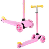 Trottinette à trois roues Boldcube Teeny - rose