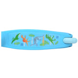 Trottinette à trois roues Boldcube Teeny Fold - bleu dinosaure