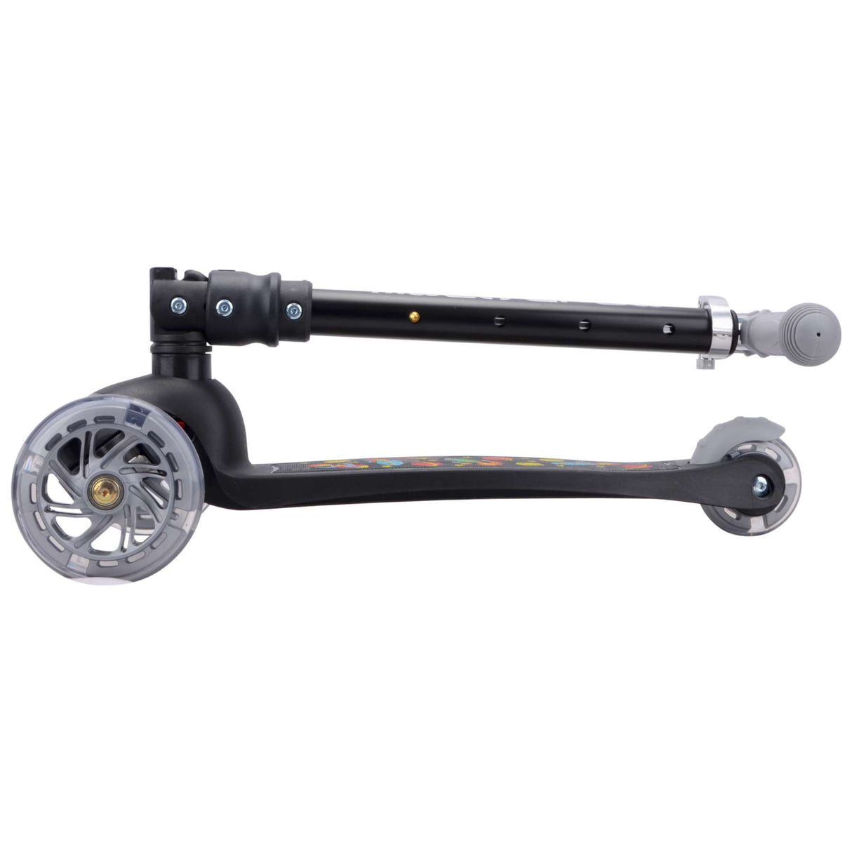Trottinette à trois roues Boldcube Teeny Fold - noir fusée