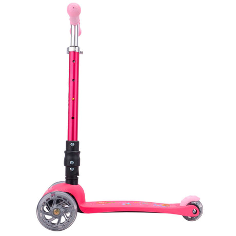 Trottinette à trois roues Boldcube Teeny Fold - rose sirène