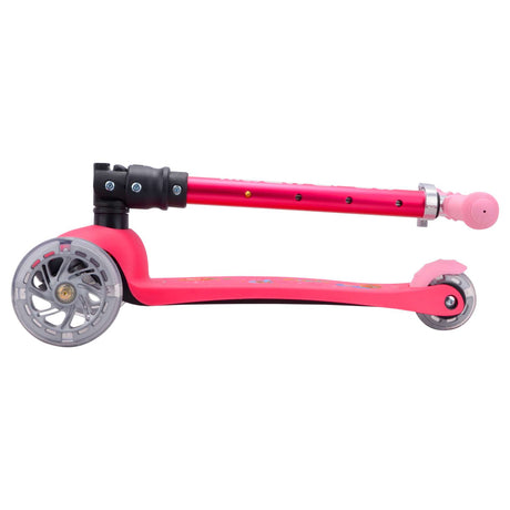 Trottinette à trois roues Boldcube Teeny Fold - rose sirène