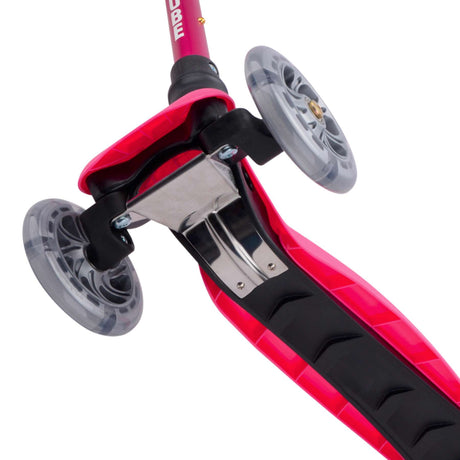 Trottinette à trois roues Boldcube Teeny Fold - rose sirène
