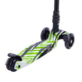Boldcube grand scooter à trois roues - vert rapide