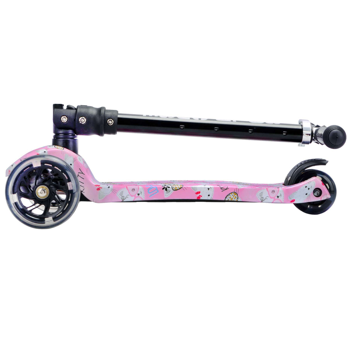 Boldcube grand scooter à trois roues - amour de chat
