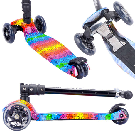 Grand scooter à trois roues Boldcube - Crystal Rubix