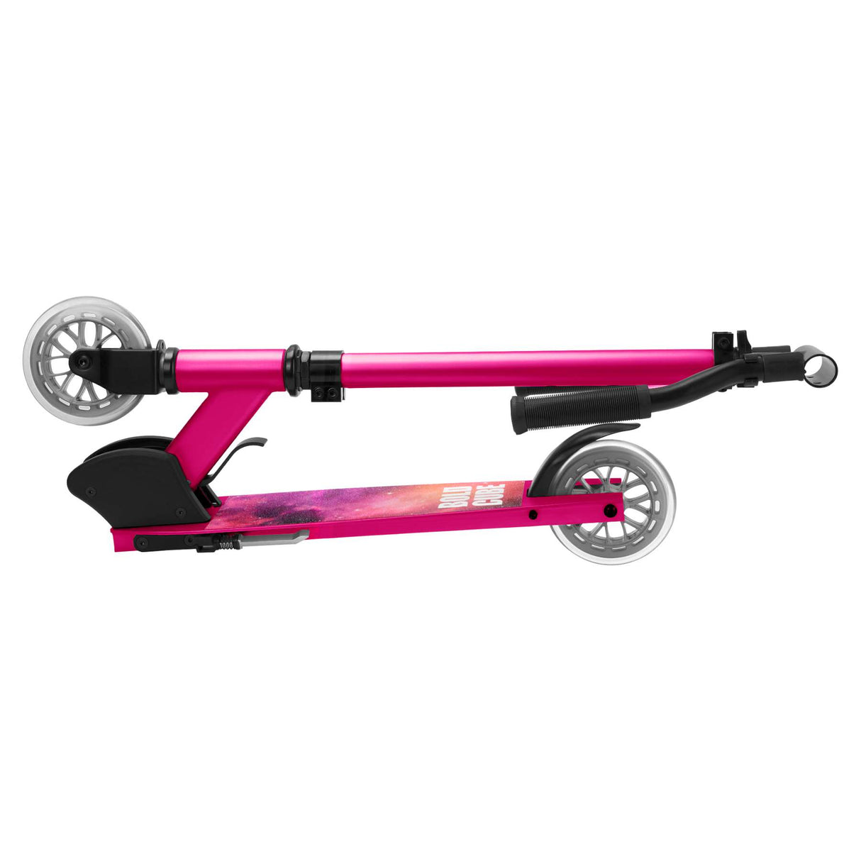 Trottinette 2 roues Boldcube Deluxe - rose fuchsia