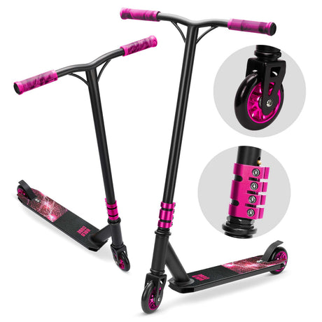 Trottinette freestyle Boldcube Deluxe - rose