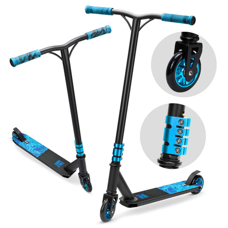 Trottinette freestyle Boldcube Deluxe - cyan
