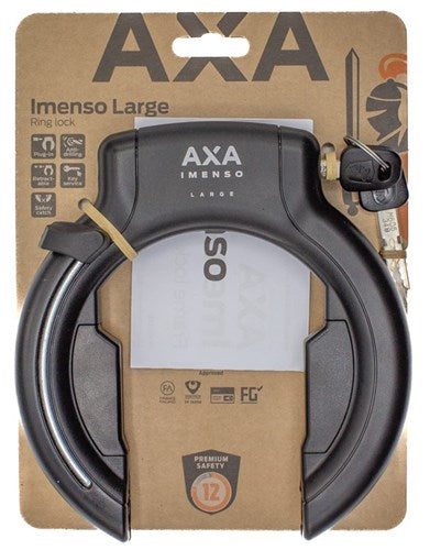 Axa antivol de cadre imenso grand - noir