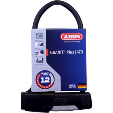 Abus Granit Plus 470 - Beugelslot - 23cm - Zwart