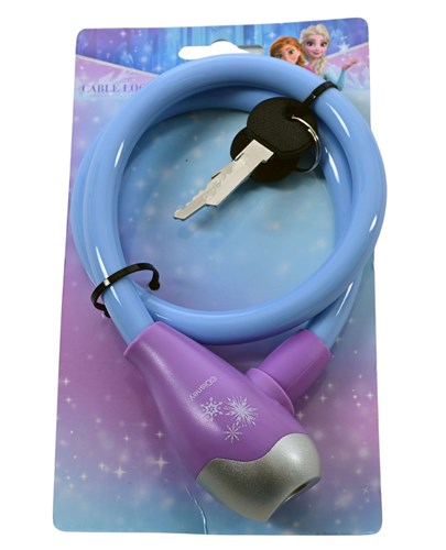 Volare disney congelé - câble antivol - bleu clair violet