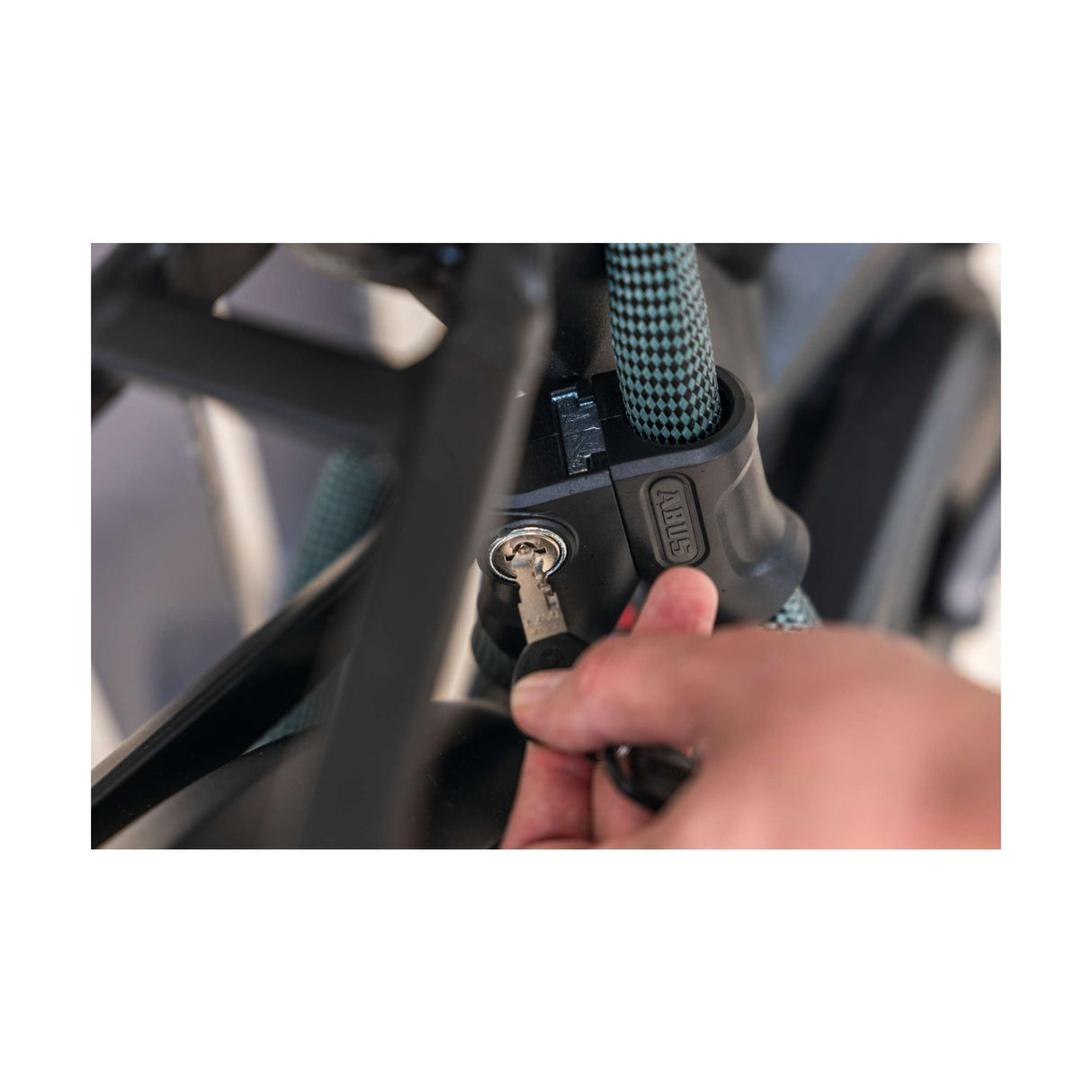 Abus chaîne antivol infinity loop 1806 140 vert lent