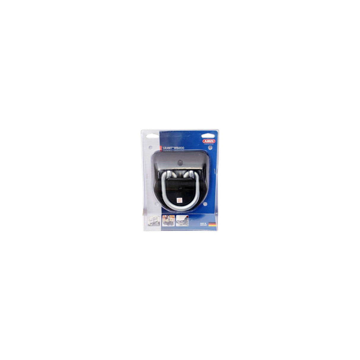 ABUS WBA100 MUR - Verrouillage d'ancrage au sol - noir