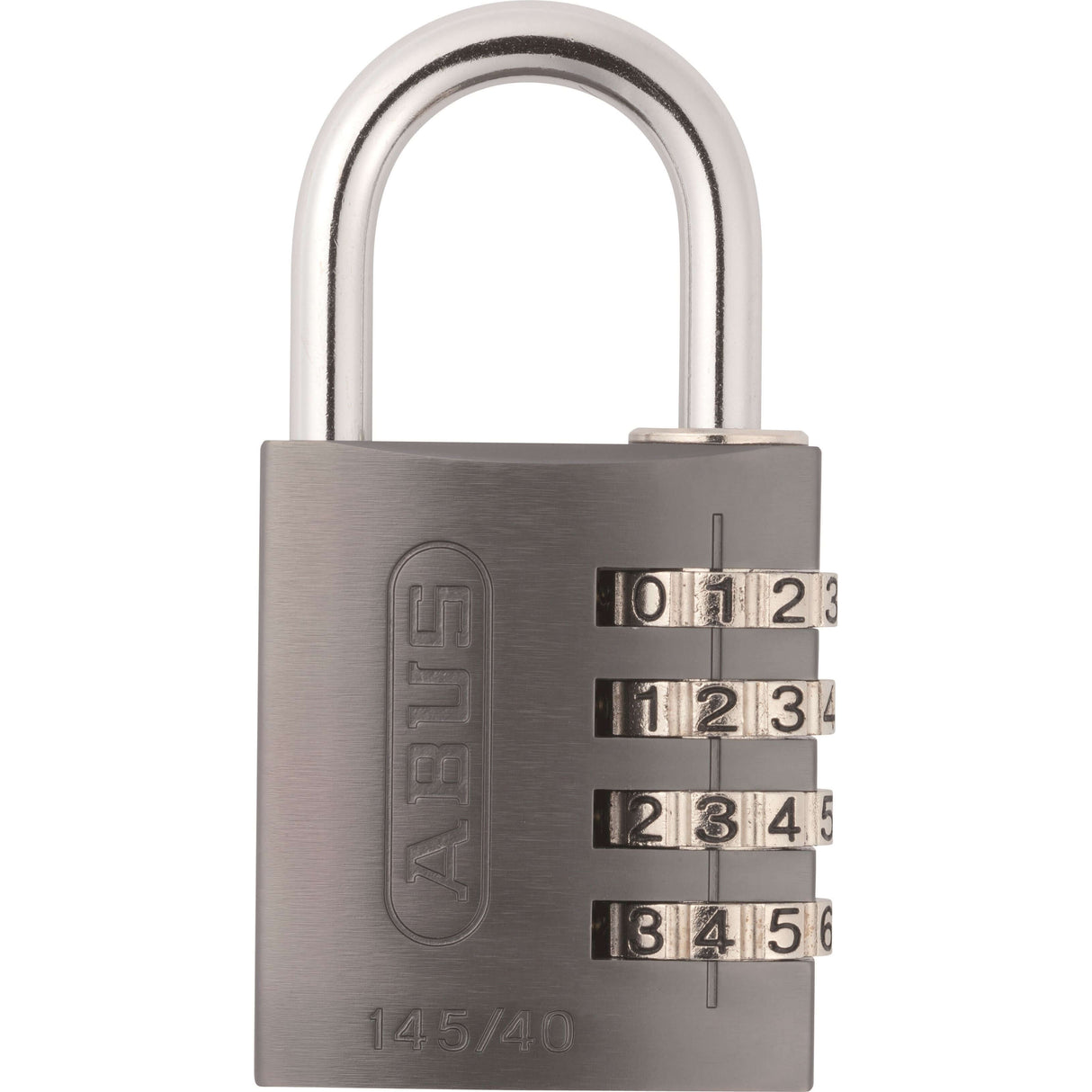 Abus Cijfer Hangslot 145 40 Titanium Grijs - 7cm