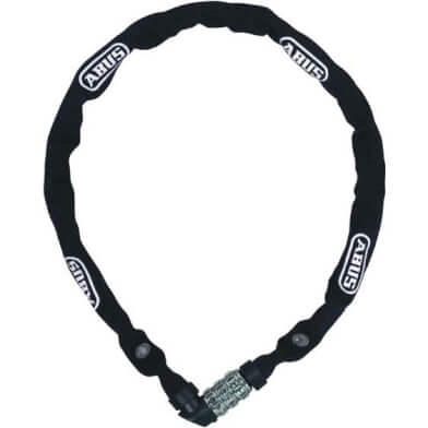 Abus Number Chain Lock 1200 110 Black
