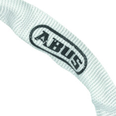 Abus kettingslot 1500 60 Web wit - 4mm dik - 60cm - sportieve witte fietsslot