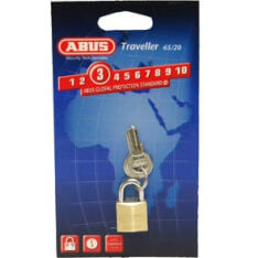 Abus Padlock 65 20mm guld - 3 cm