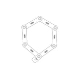 Abus bordo ugrip 5700 rouge 80cm fietslot