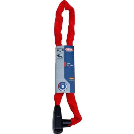 Abus Citychain 6800 85 Red - Lock de la chaîne de vélos