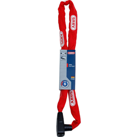 Abus CityChain 6800 110 Rouge - Lock de chaîne