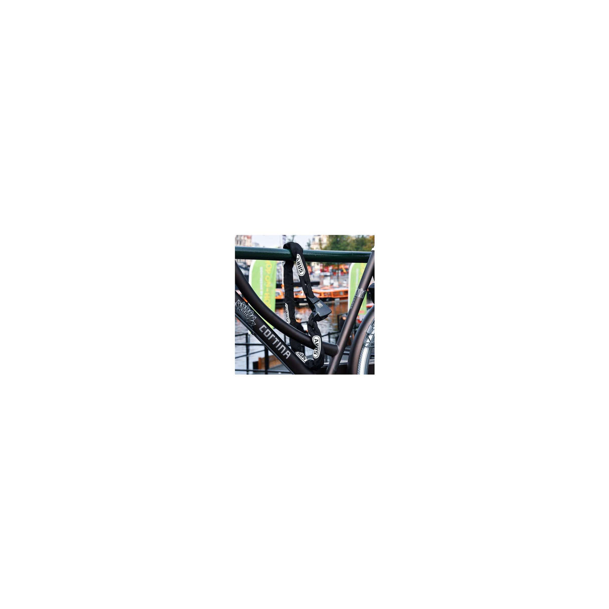 ABUS IONUS 8900 110 Verrouillage de la chaîne rouge (ART2, 110 cm)