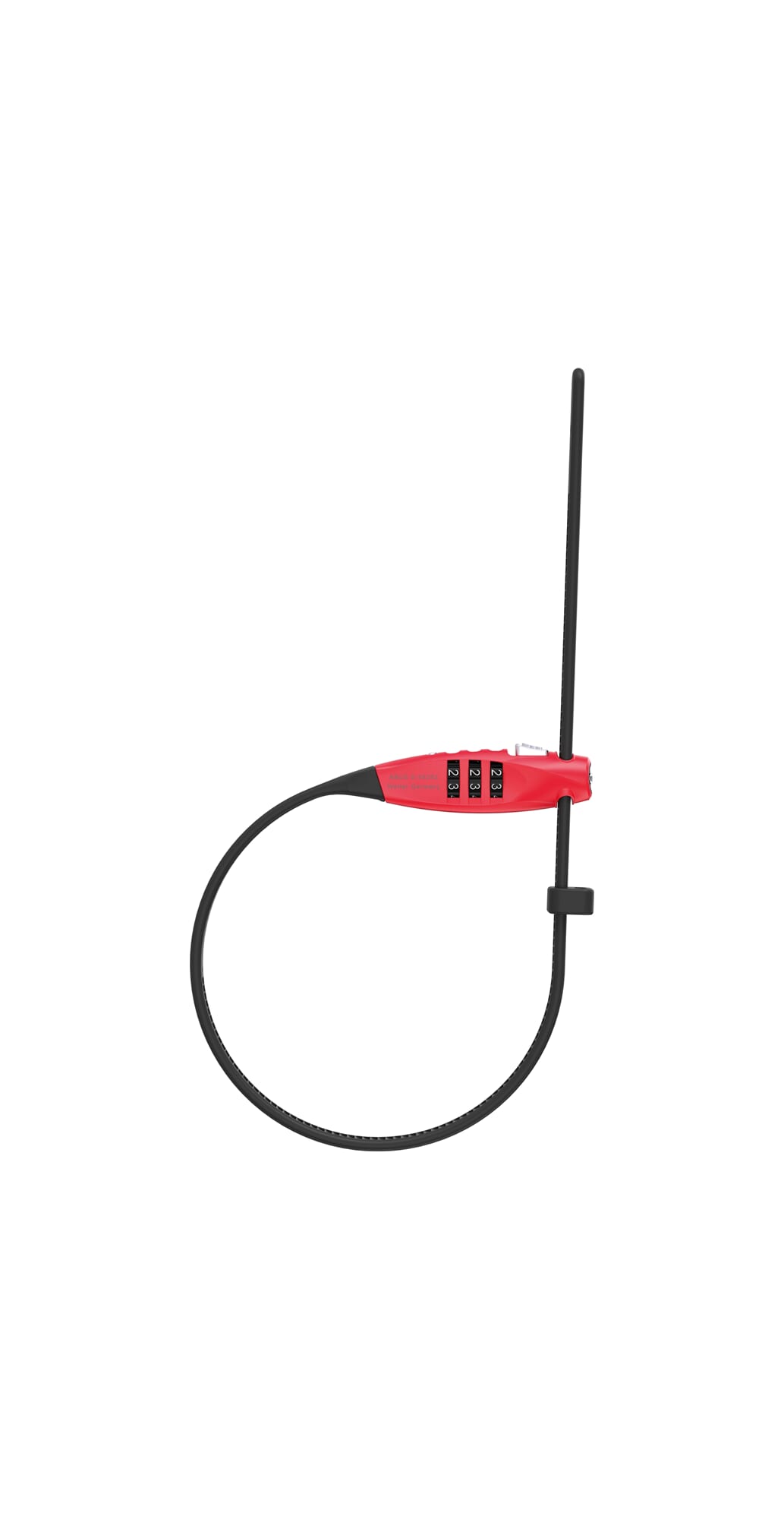 ABUS COMMIFLEX Travelguard Red