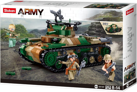Char moyen de l'armée Sluban type 97 (m38-b1107)
