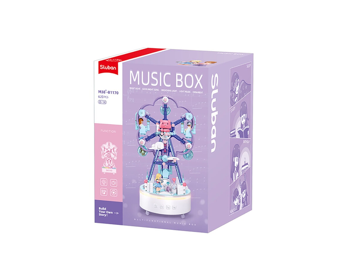 Boîte à musique Sluban happy star (m38-b1170)