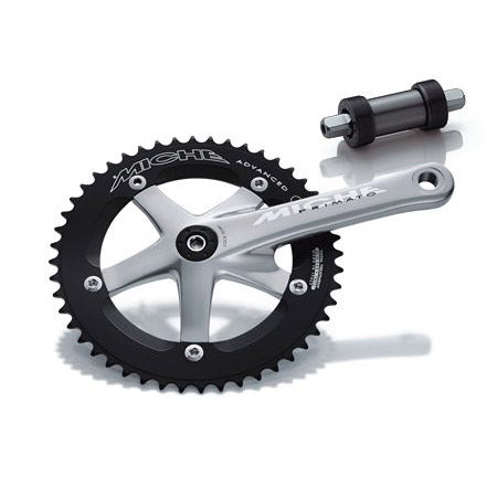 Miche Crankstel Pista ha avanzato 172 mm 51tds. 1 8 argento