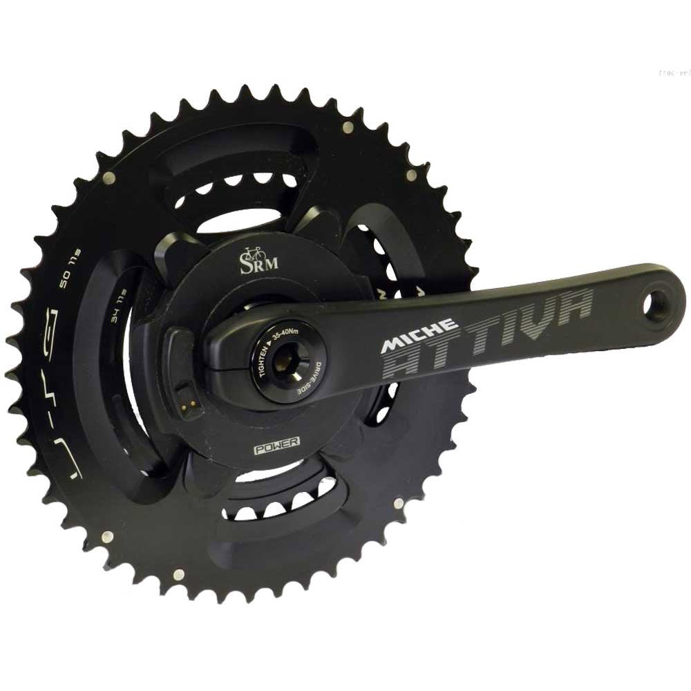Miche Cranket Attiva avec SRM Powerpeter 172mm 36 52 Boîte
